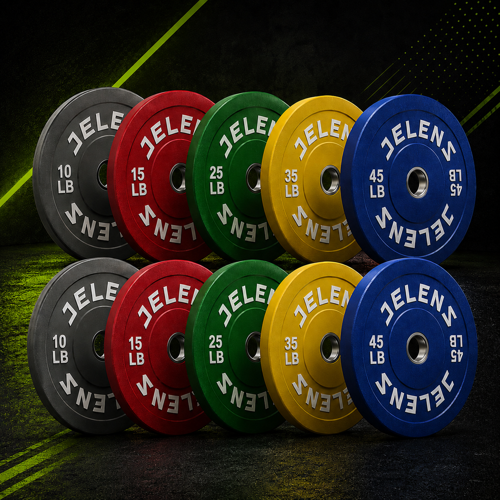 Olympic Barbell Weight Plates Set