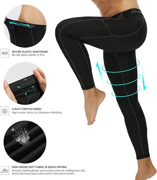 Men’s Compression Running Tights