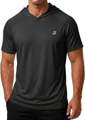 Men’s Lightweight Short Sleeve Workout Hoodie