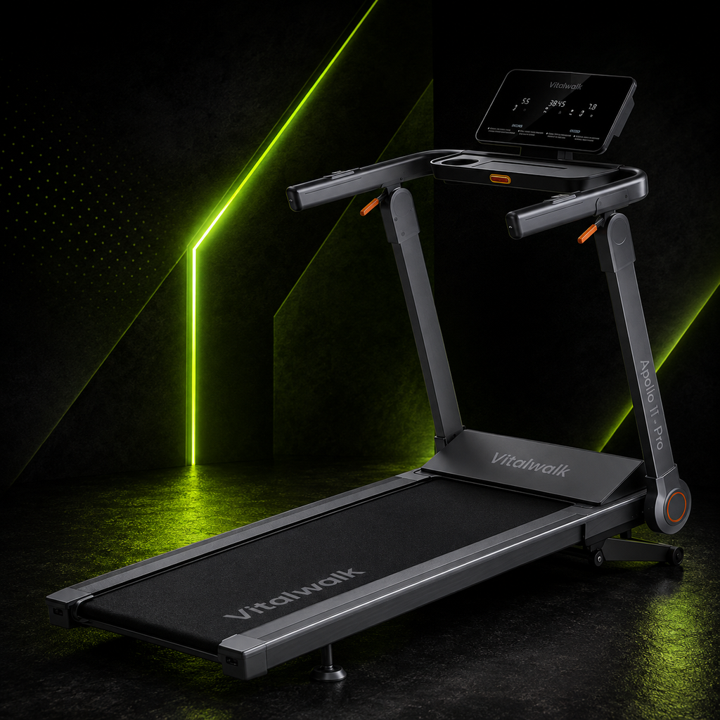 Portable Folding Treadmill with Incline & Walking Pad