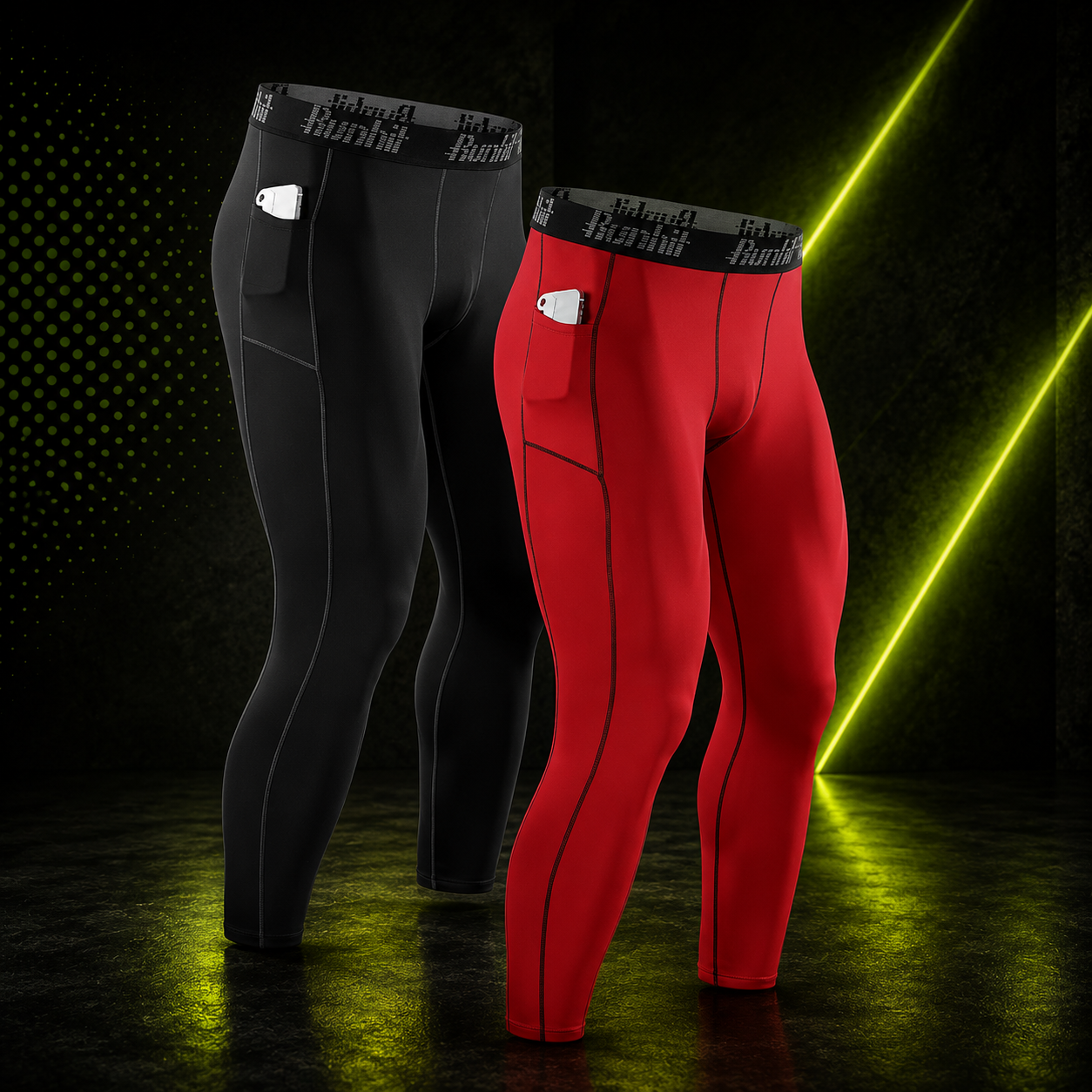 Men’s Compression Running Tights