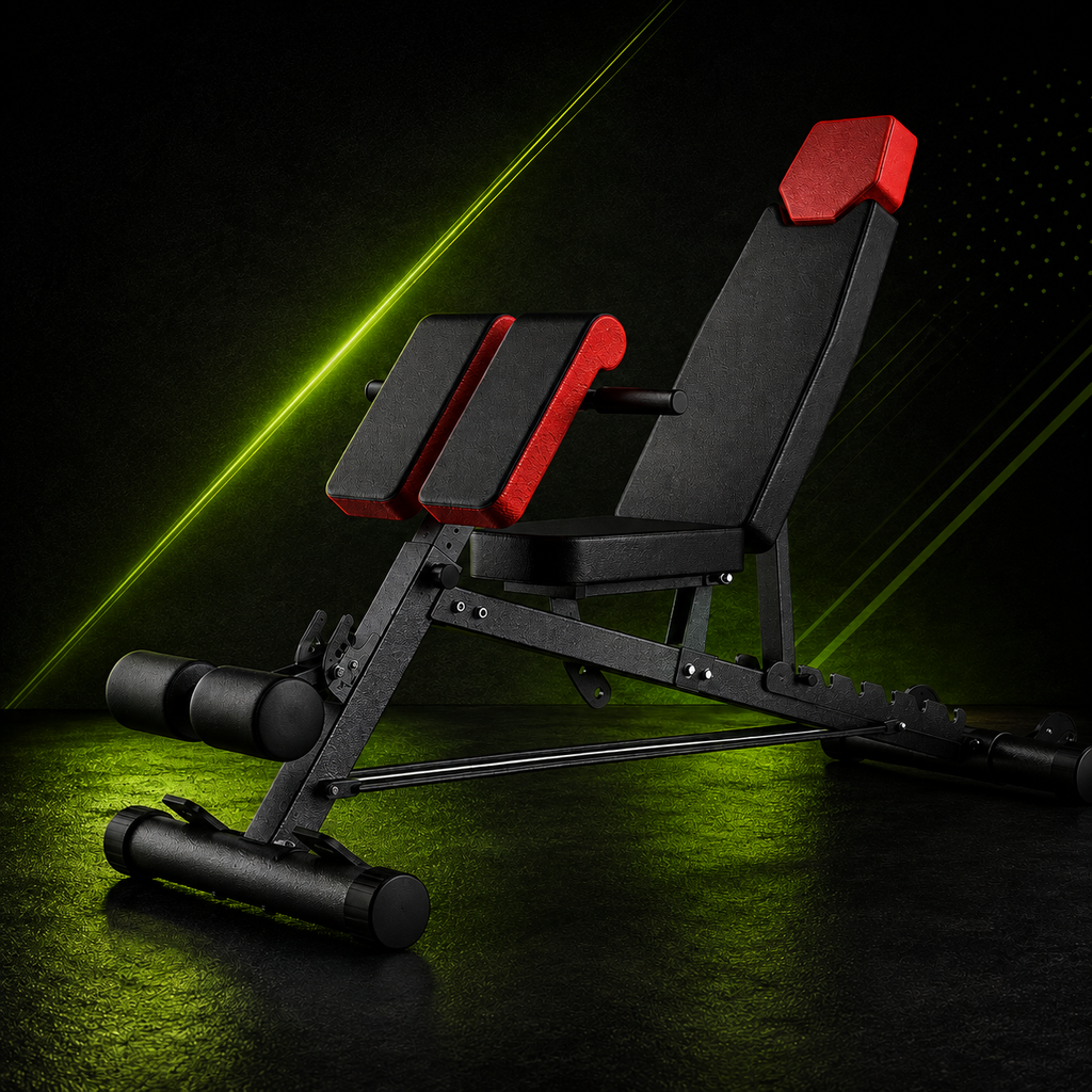 Multi-Functional Adjustable FID Weight Bench & Roman Chair