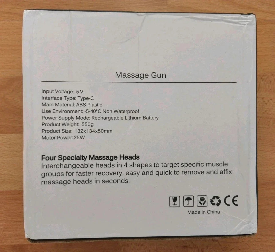 Deep Tissue Massage Gun